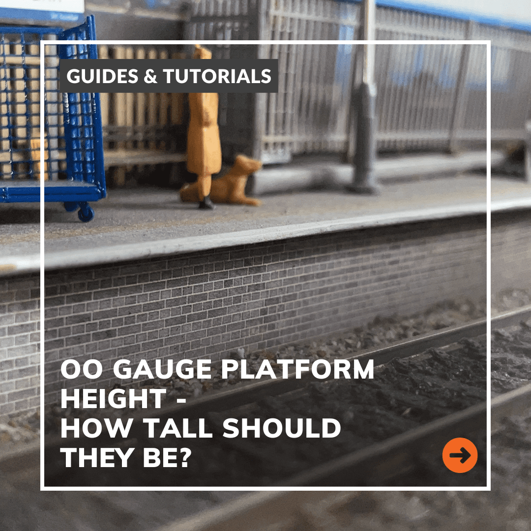 OO Gauge Platform Height - How Tall Should They Be? – Scale Model Scenery