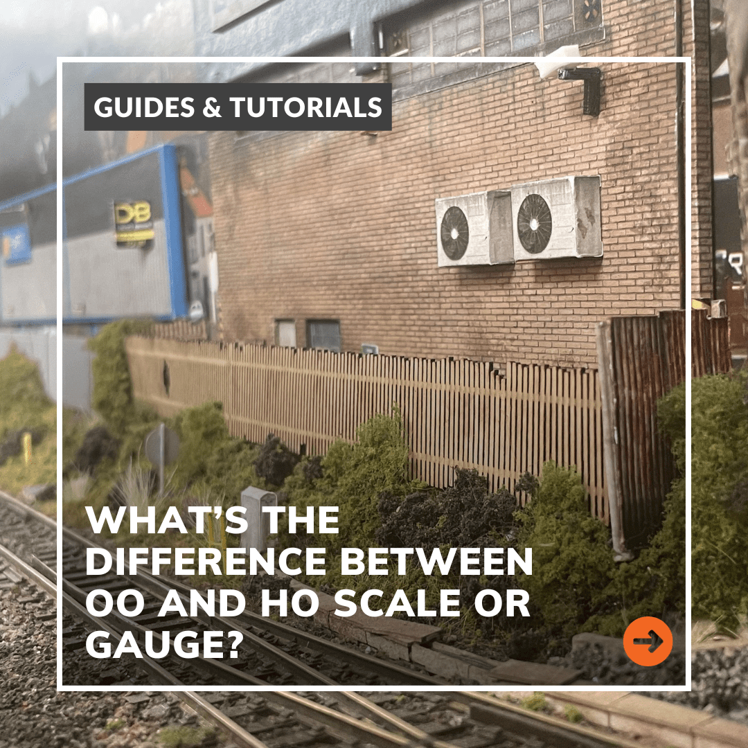 What's difference between OO and HO scale or gauge? – Scale Model Scenery