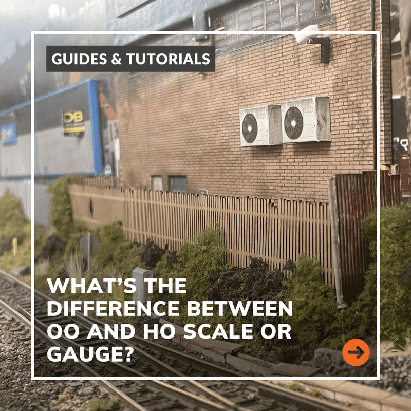 What's difference between OO and HO scale or gauge? – Scale Model Scenery