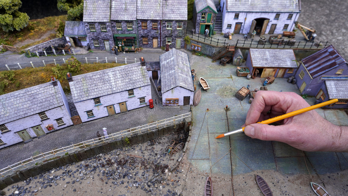 OO Roofing Papers – Scale Model Scenery